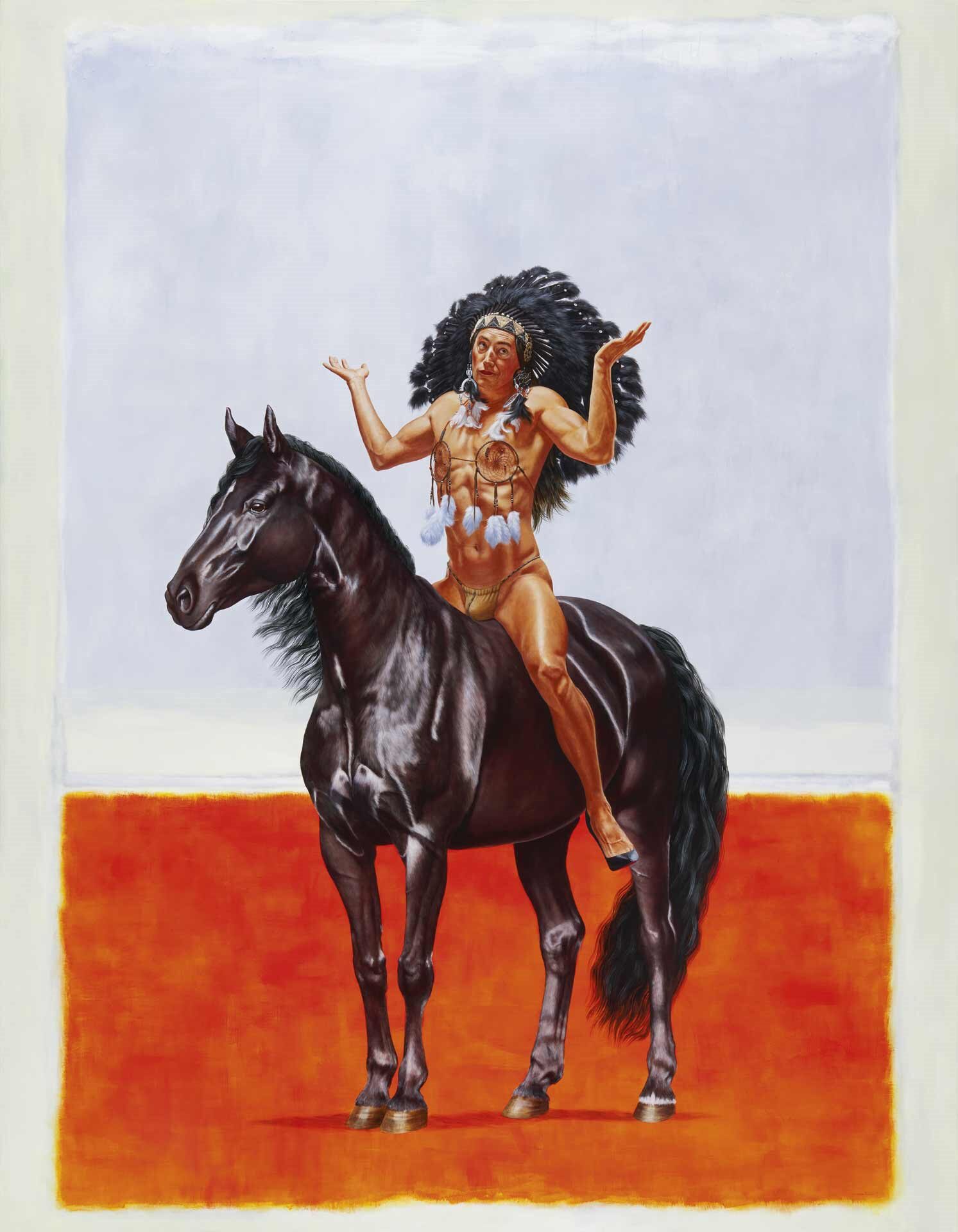 Kent Monkman (1965-), Le Grand Mystère, 2023