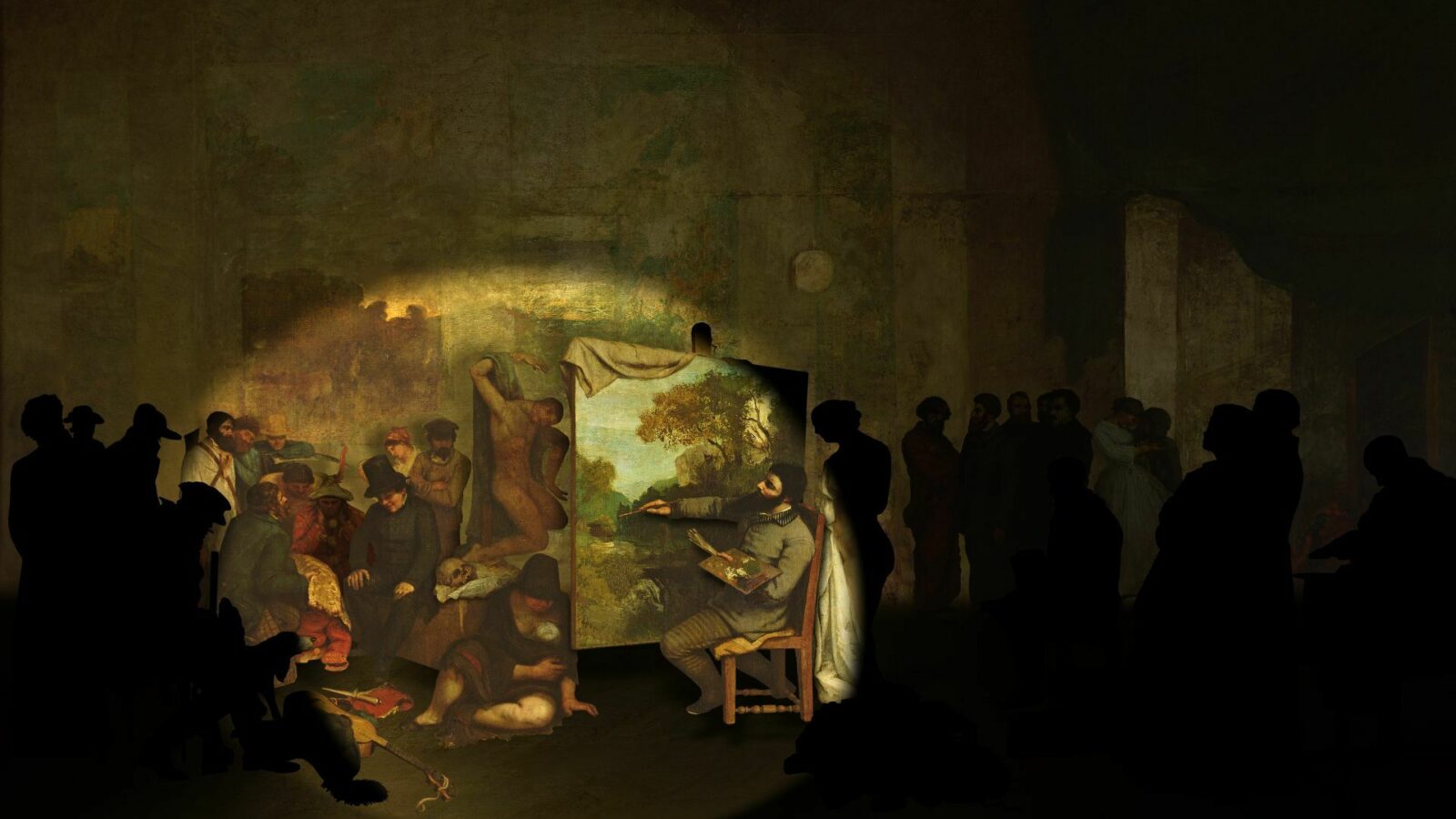 Les Petits Secrets des grands tableaux – Courbet, l’atelier du peintre