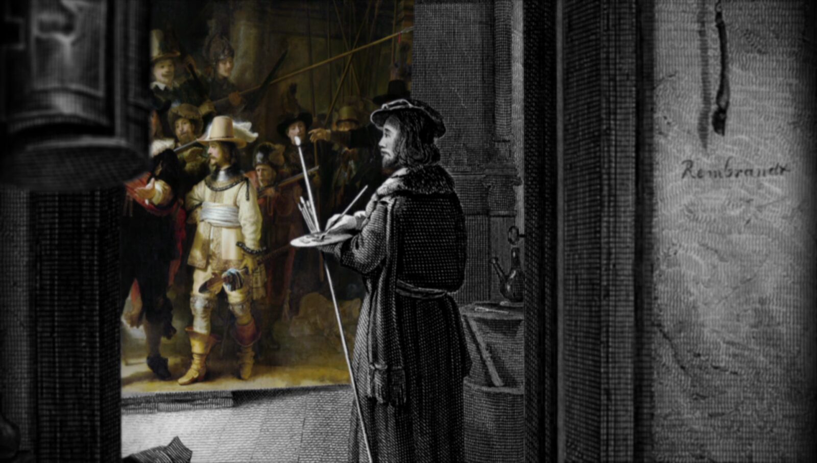 La Ronde de nuit (1642) de Rembrandt