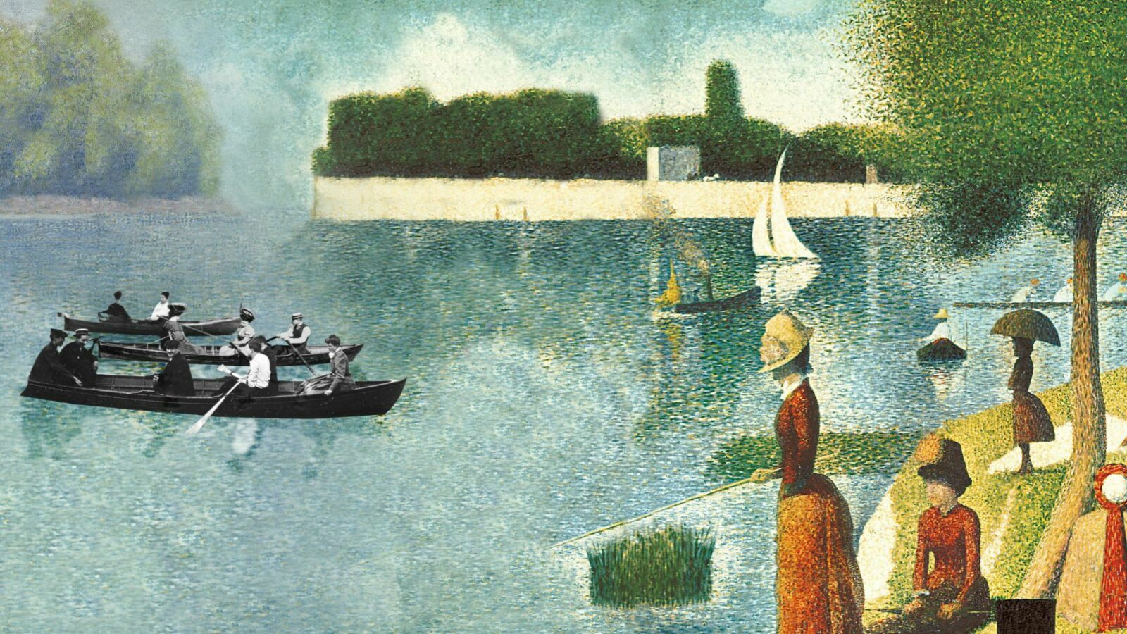 Les Petits Secrets des grands tableaux – Une baignade à Asnières (1884) de Georges Seurat