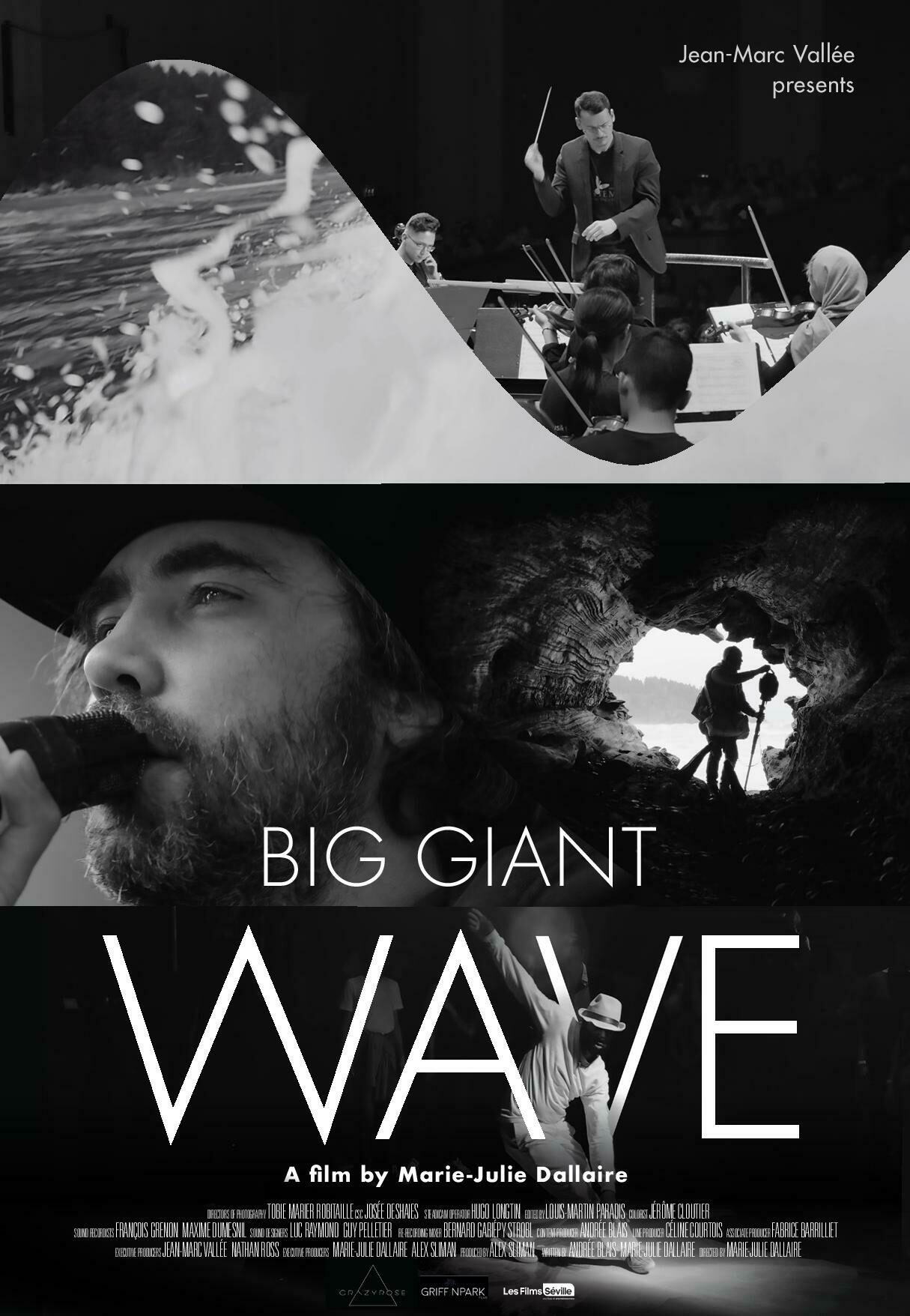 Big giant wave poster